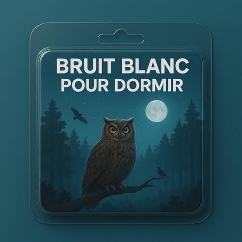 1 H Bruit Blanc pour DORMIR ou se Relaxer | Nuit en for&ecirc;t