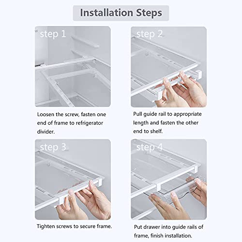 Egg Holder For Refrigerator, Auto Scrolling Egg Container For Refrigerator, Fridge Egg Organizer For Refrigerator, Egg Tray And Egg Drawer For Refrigerator (1Pack) #TOP7