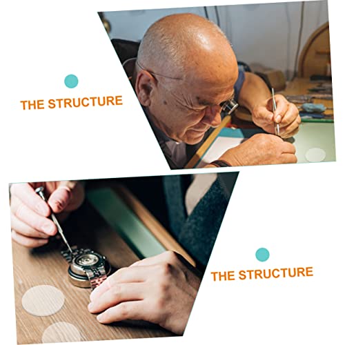 Transparent Sapphire Wristwatch Lens Replacement Thick Flat Watch Repair Part for Easy Installation and Safe Handling2