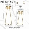 Amazon.com: FINGERINSPIRE 12 pcs 2 Styles Photo Frame Easel Back Stand ...