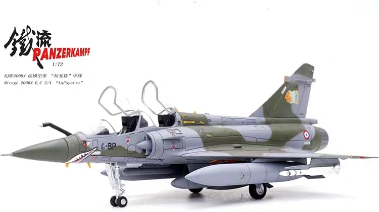 Panzerkampf 14625PJ Mirage 2000N EC 2/4 Lafayette Fighter 4-BP French Air Force 1/72 Diecast Model New in Stock