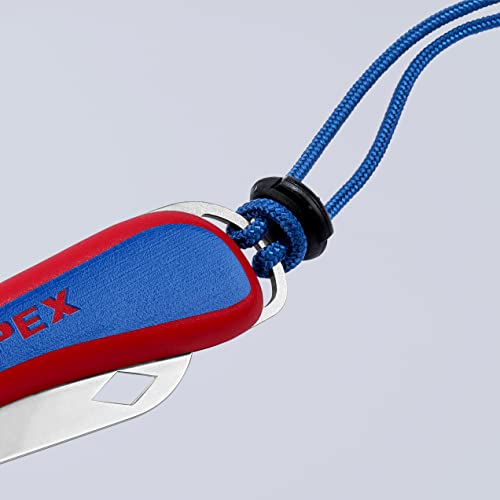 KNIPEX Elektriker-Klappmesser in Blister 120 mm, 16 20 50 SB