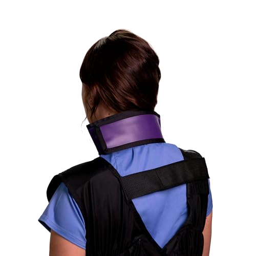 Image of Thyroid Shield Radiation Protection, 0.5mm Lead Equivalency, One Size, Purple