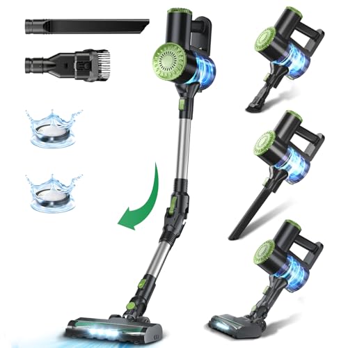 PRETTYCARELIFE Cordless Vacuum