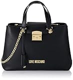 Materiale esterno: Sintetico Love Moschino JC4347PP0FKE0, Borsa a Mano, Donna, Nero, Taglia unica