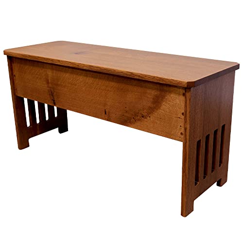 Rustic Red Door Co. Wooden Storage Bench for Entryway with