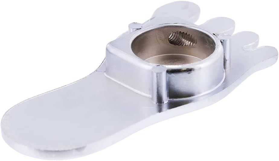 United Pacific S1021 All-Metal Chrome Barefoot Shape Dimmer Switch Cover, Heavy-Duty Switch Cover, Replace Existing Floor Dimmer Switch - ONE Unit