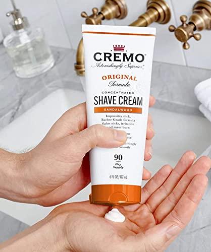 Cremo Concentrated Shave Cream Sandalwood (Pack Of 4) #TOP4