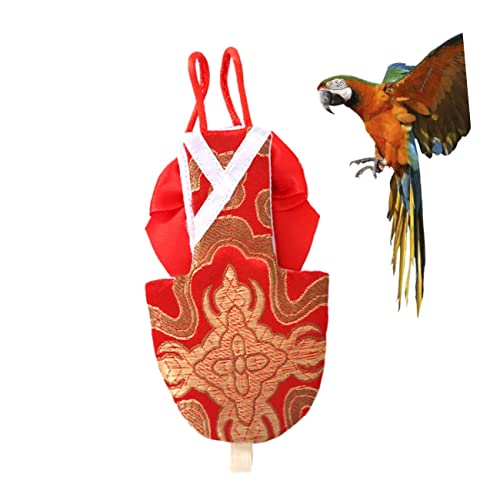 Ipetboom Saco De Fraldas Papagaio Roupas Periquito Periquito Fralda Calopsita Calças Pombo Roupas Pi