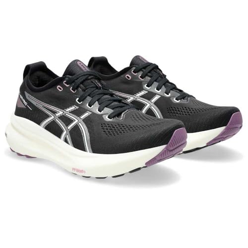 Image of ASICS Women's Gel-Kayano 31 Trainers, Black Pure Silver 1012b670 004, 8 Women