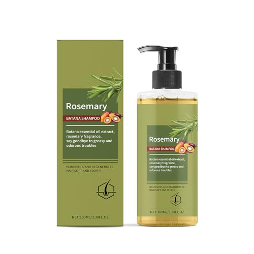 Shampoo al Rosmarino,Shampoo Per la Crescita Dei Capell,Biotina Contro la