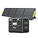 Produktbild FOSSiBOT Solargenerator F2400 2040Wh mit 200W Solarpanel, LiFePO4 Powerstation mit 3 Wechselstrom Schuko 230V/2400W, Stromspeicher Notstromaggregat für Outdoor-Camping, Autoreisen, Stromausfälle