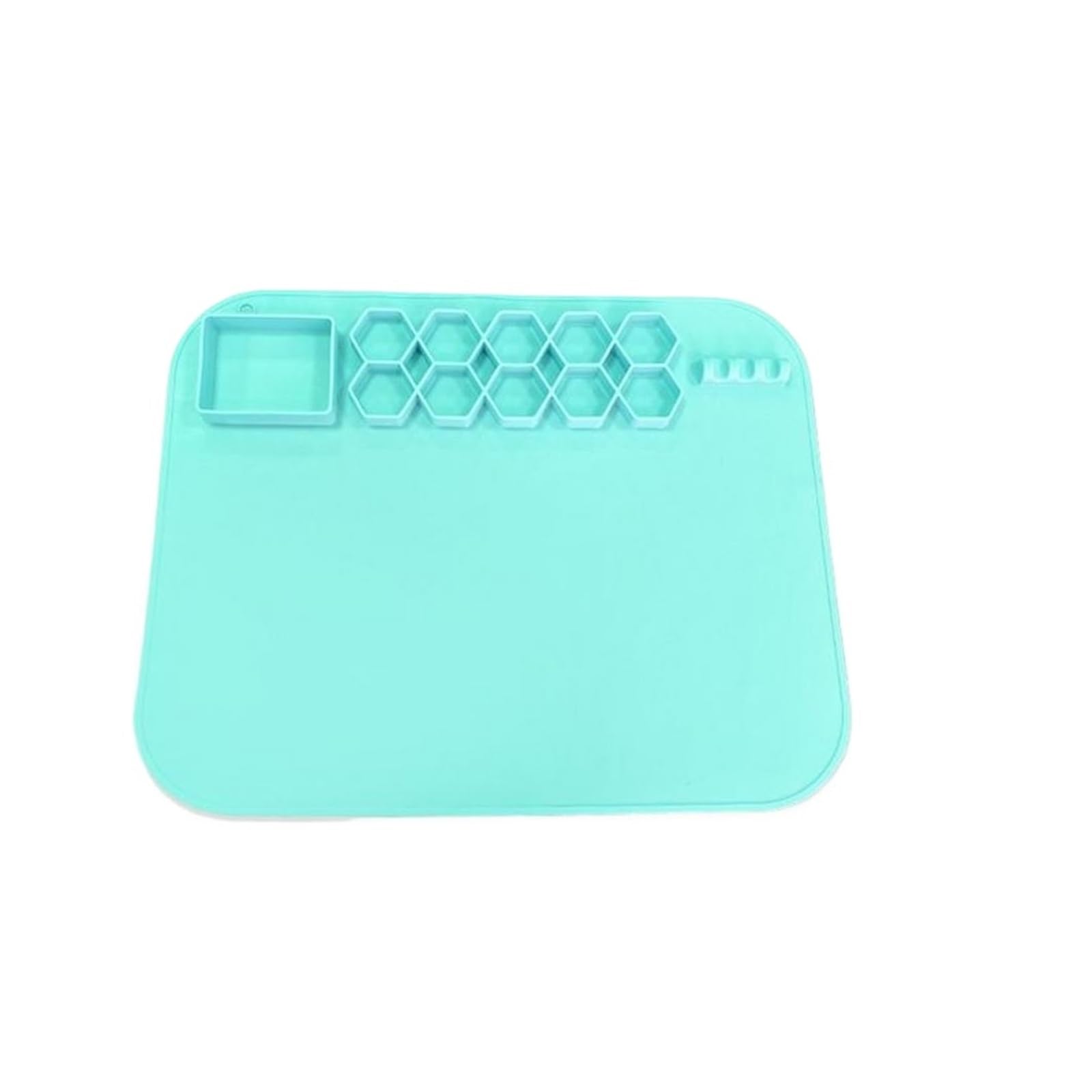Sdiuakbv Mint Green Silicone Painting Mat Silicone Paint Mat Craft Painting Station Non-Slip Nonstick For Drawing