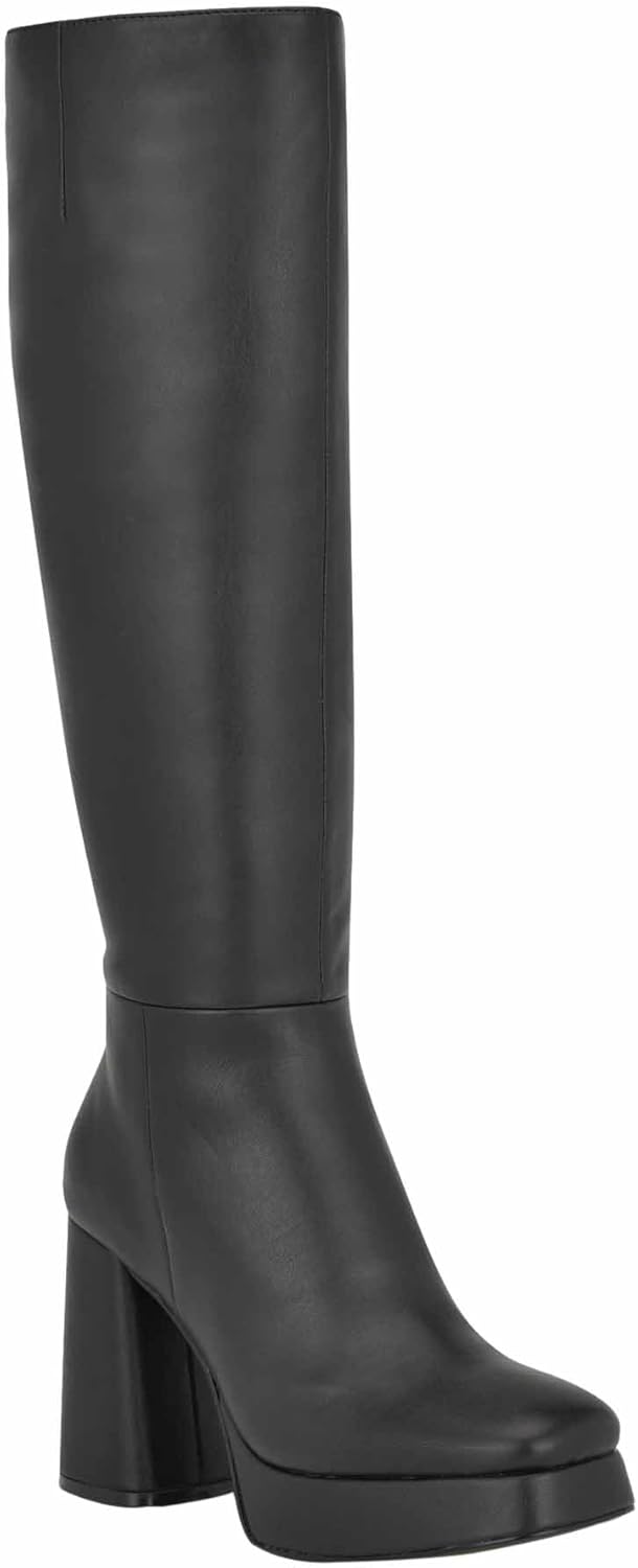 Nine West Women's Vadda Knee High Boot 10 Black 003