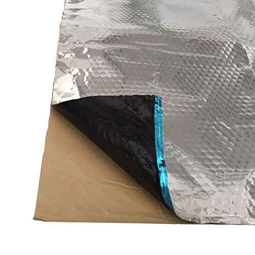 Pyle Premium Car Insulation Audio Sound Deadening Material , Foam Self-Adhesive And Automotive Dampening Mat, 36 Sqft (Pnvbd3621) , Black #TOP6