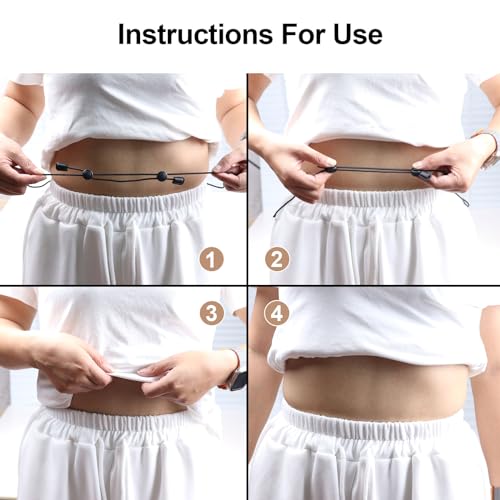 2PCS Adjustable Shirt Tuck Band Women,Stretchy & Invisible Shirt Tuck Band Women,Makeover Top Style4