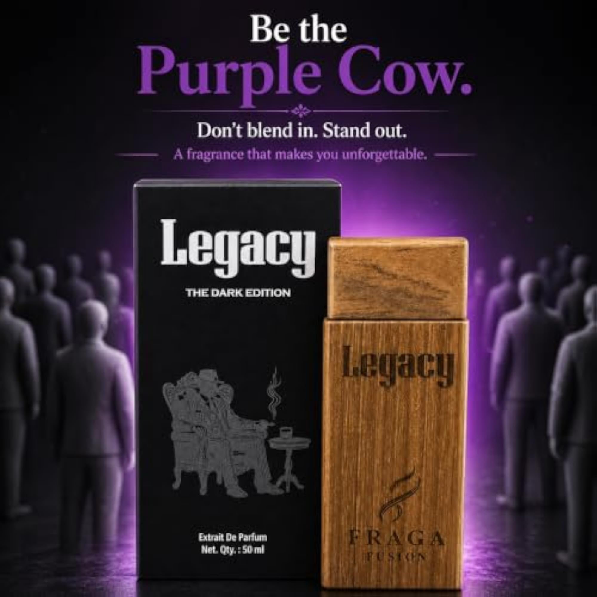 Men's LEGACY Extrait De Parfum, Bold Masculine Fragrance