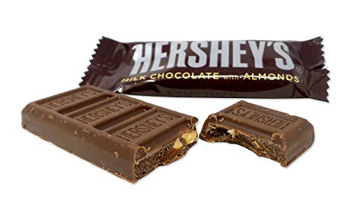 Hershey’s Milk Chocolate With Almonds Enjoyable Measurement 5 lb. Bulk