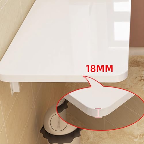 Table de salle à manger murale pliable : la solution anti-encombrement pour petits studios - 4