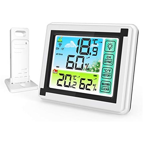 Number-one Wireless Weather Station with Color Touchscreen Cover