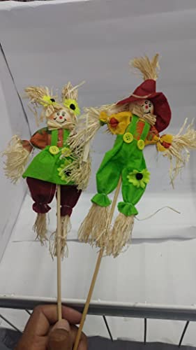 3 Casal Boneco Espantalho 29x19x42cm Decoração Festa Junina