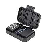 BESTON 2-Pack LP-E10 Batteries for Canon EOS Rebel T7 T6 T5 T3 T100 1100D 1200D 1300D 2000D 4000D DSLR Cameras