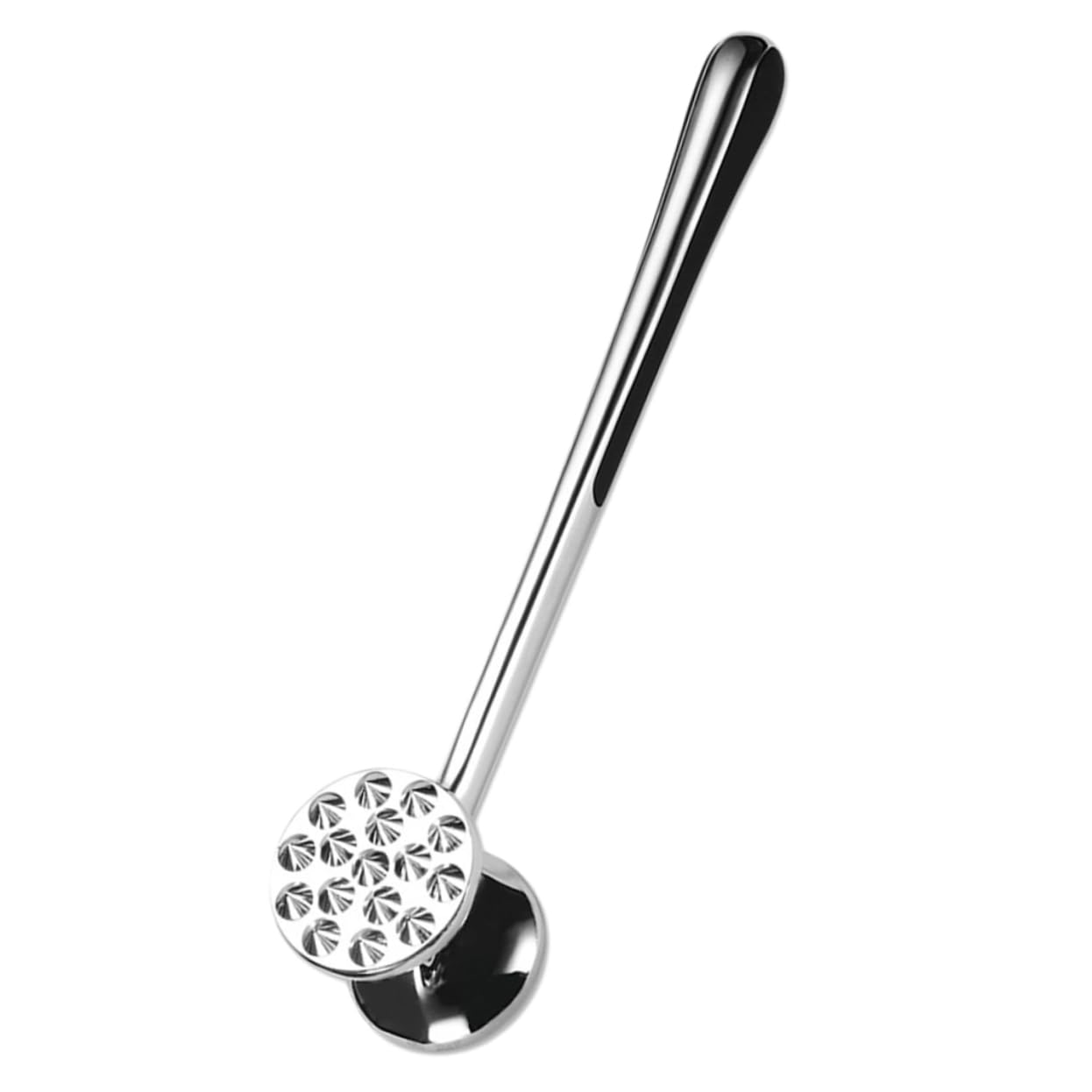 CIYODO Weighted Meat Mallet Kitchen Tool Ergonomic Handle for Effortless Meat Tenderizing Versatile for Chicken Steak Beef More for Crushing Nuts Ice