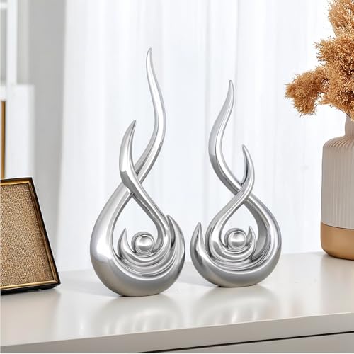 Escultura Abstracta Moderna de Cerámica para Decoración miniatura 3