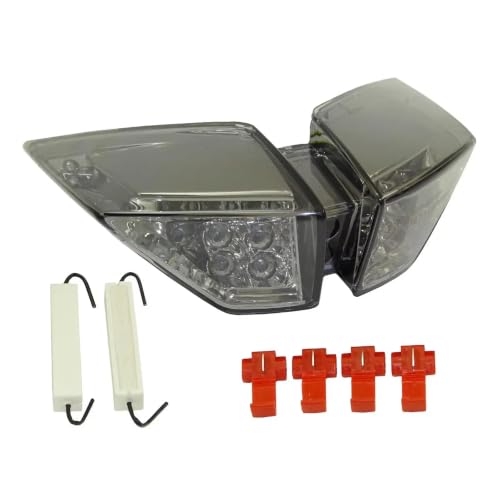 Clignotants arrière intégrés et feu de stop LED fumé pour MV Agusta F4 1000S RR 2010-2016
