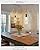 WillWant 2-Pack Black Pendant Lights Kitchen Island, Modern Farmhouse Hanging Ceiling Lights with Hammered Glass for Dining Room Kitchen Sink