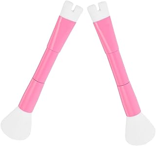 2pcs Dual-ended U-form Nose Contour Brush and...