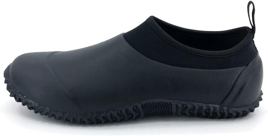 Men's Garden Shoes Women's Rain Shoe Waterproof Neoprene Camp Booties for Camping, Lawn Care, Gardening and Yard Work