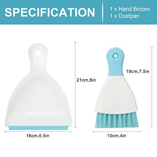 Small Broom And Dustpan Set,Mini Handheld Dust Pan With Cleaning Brush Combo For Home,Desktop,Sofa,Kitchen,Keyboard,Sweeping #TOP5