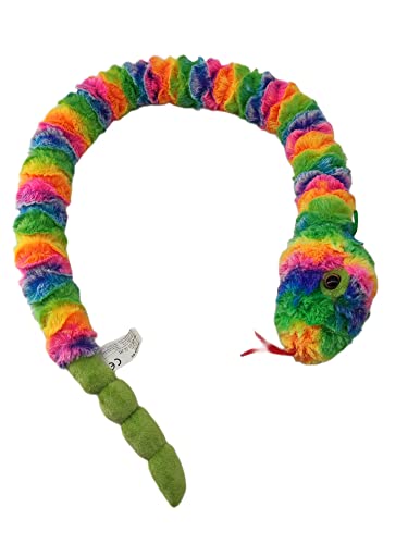 Wild Republic Plüsch-Schlange Rassel – 137 Cm Riesen-Kuscheltier Mit Recycelter Füllung