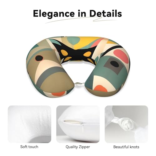 Almohada de Viaje de Espuma Viscoelástica y Funda Suave miniatura 4