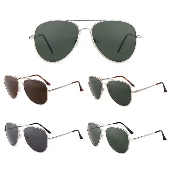 Classic Aviator Polarized Sunglasses for Men Women Vintage Retro Style