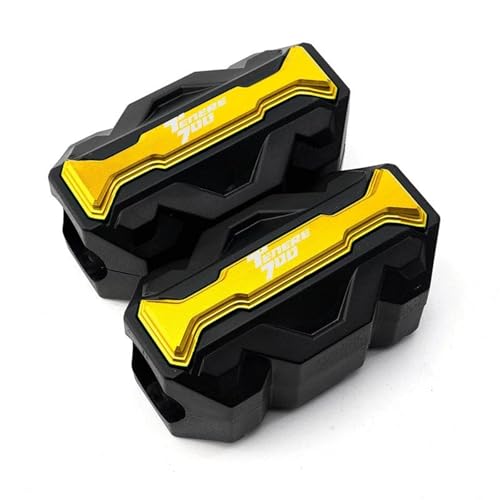 Sturzpad-Schutz Motorradzubehör: Motorschutzbügel, Stoßstangen-Sturzschutz, Für Yamaha Tenere 700 T7 Rally World Raid 2024. Crashschutz(700-GoldT)