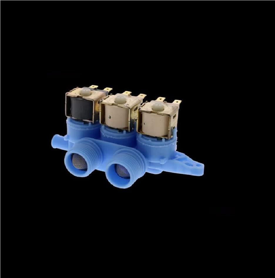 Reemplazo triple de la válvula de agua para la lavadora Hotpoint HSWP1000M4WW HTWP1400F2WW MTAP1100F2WW