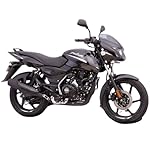 Bajaj Pulsar 125 Neon Disc Motorcycle/Motorbike – Ebony Black With Platinum Silver Decals – Ex-Showroom