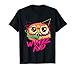 Cool Owl Genius Fun Party Costume Cute Easy Halloween Gift T-Shirt
