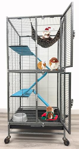 Deluxe Double Unit Two Full Story Durable Front...