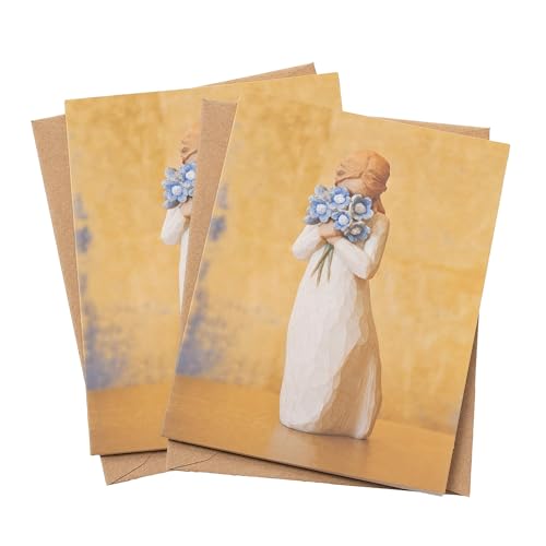 Image of Willow Tree Forget-me-not Notecards, pack of 16