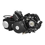 125CC 4 Stroke ATV Engine Motor,Single Cylinder Semi Auto Air-Cooled Engine Motor,Reverse Electric Start ATV Engine Motor for ATV GO Karts (125cc 4 Stroke)