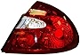 GO-PARTS - for 2005 - 2009 Buick LaCrosse Rear Tail Light Lamp Assembly / Lens / Cover - Right (Passenger) Side Sedan Replacement 25918363 GM2801189 2006 2007 2008