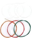 Ensemble de cordes de guitare Acoustique Premium, C105 Core en nylon avec enroulement plaqué argent Smooth Dingerboard Réponse Classical Instrument Accessory