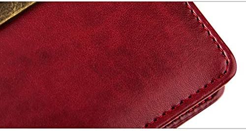 SUPERTOOL Retro Vintage PU Leather Password Notebook Writing with Combination Lock, Password Lined Wire Binding Diary Personal Sketchbook, A7, Brown,1pc
