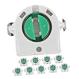 Praktisch und stabil: die leuchtstoffröhrenfassungen der lampenfassung sind nicht nur praktisch, sondern auch stabil und bieten den leuchtstoffröhren zuverlässigen halt. sicher und außergewöhnlich: mit sicherheitsstandards für eine sichere nutzung, damit sie im betrieb sein können. leuchtstofflampenfassung, lampenersatzfassung