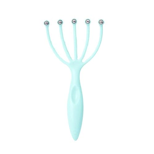 Walbest Masajeador de cabeza, masajeador de mano de 5 garras para el cuero cabelludo que puede relajar profundamente y aliviar el estrés para