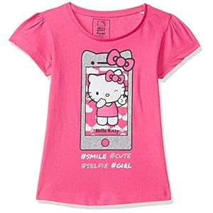 Hello Kitty By Kidsville Regular Fit Girl T-Shirt