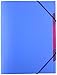 Produktbild Pagna 41803-13 Ordnungsmappe, Funky School Trend PP, 5-teilig, blau